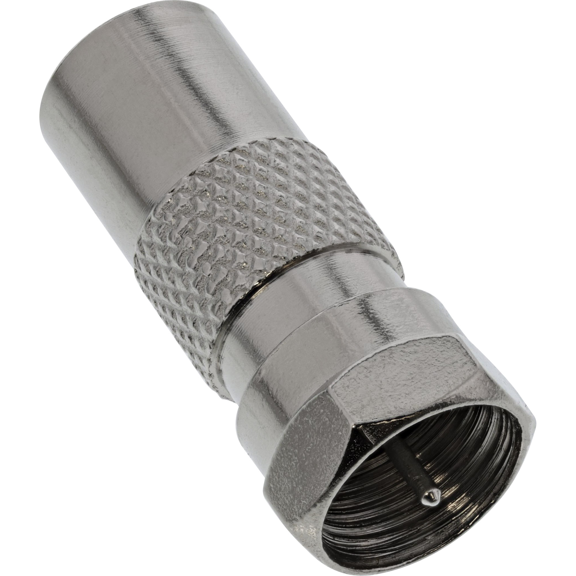 Inline® Adapter F-Stecker (SAT) auf IEC-Stecker (Antenne) Inline® Adapter F-Stecker (SAT) auf IEC-Stecker (Antenne)