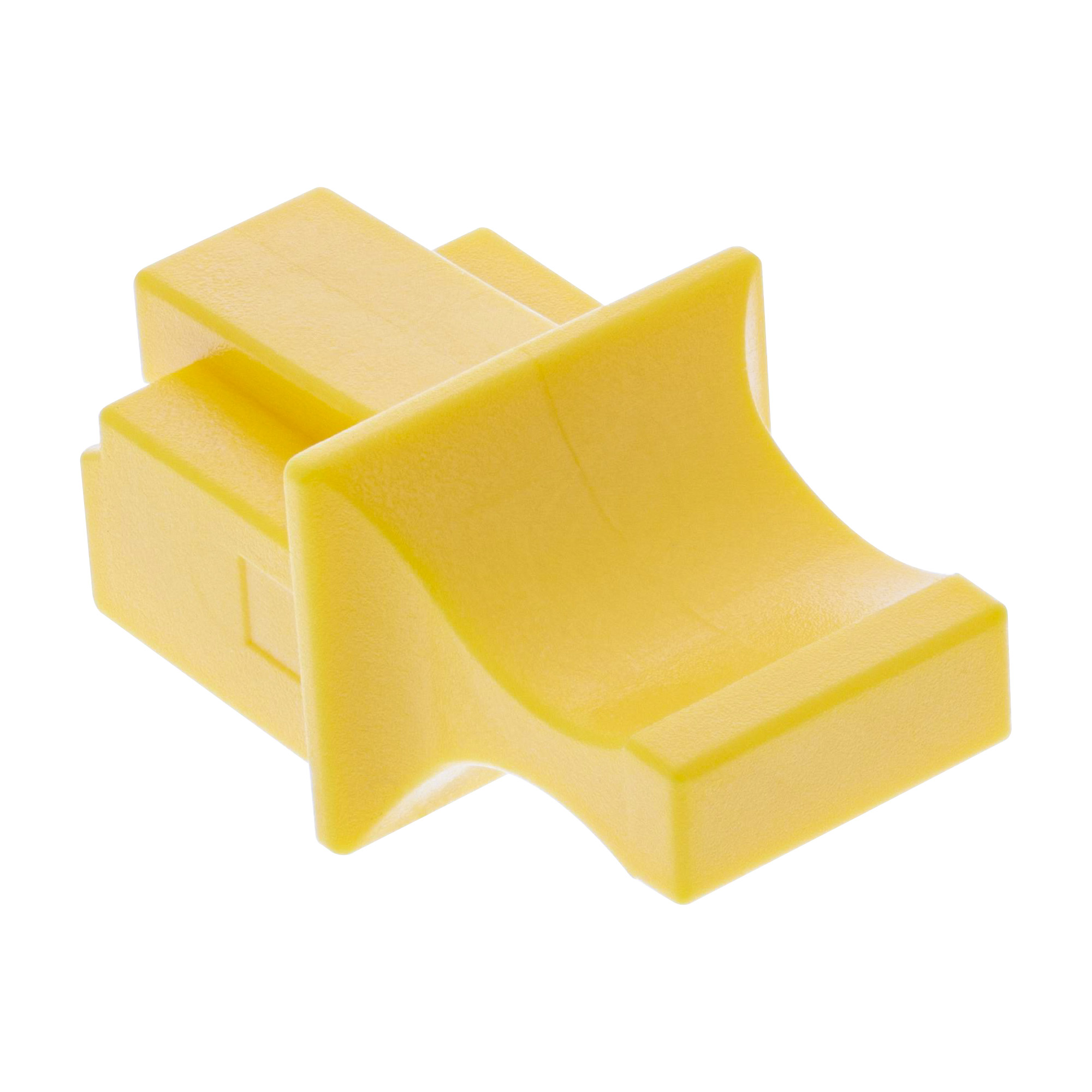 Inline® Staubschutz, für RJ45 Buchse gelb 10er Blister