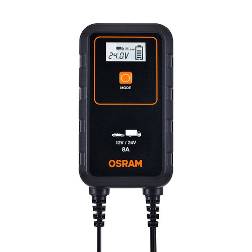 BATTERYcharge 908 Intelligentes Batterielade- und Batteriewartungsgerät 1St. OSRAM