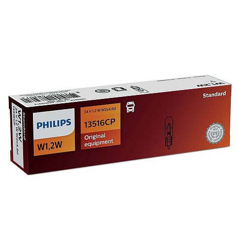 WB T5 24V 1.2W W2x4,6d 1St Philips