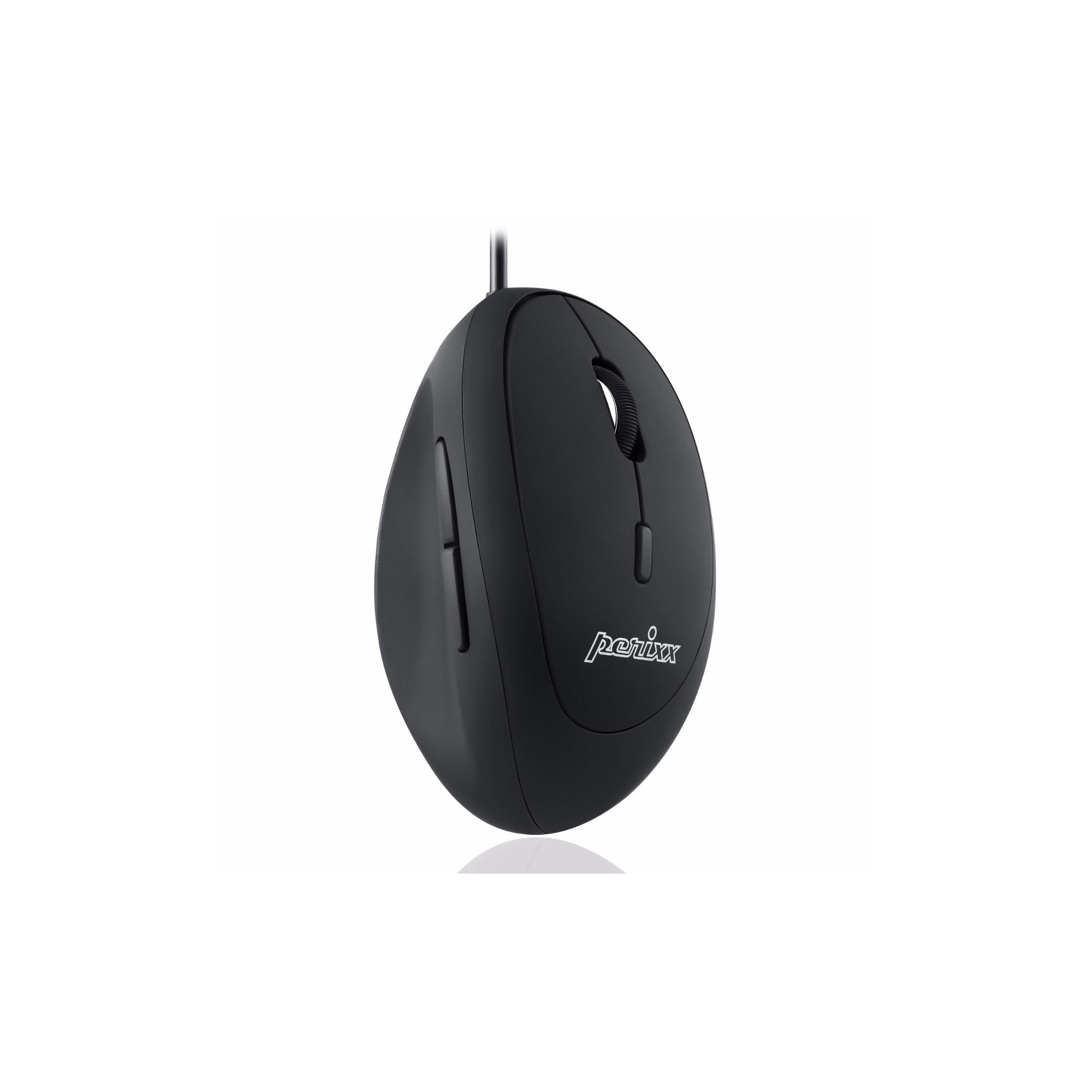 Perixx PERIMICE-519, kleine ergonomische Rechtshänder-Maus, USB-Kabel, schwarz Perixx PERIMICE-519, kleine ergonomische Rechtshänder-Maus, USB-Kabel, schwarz