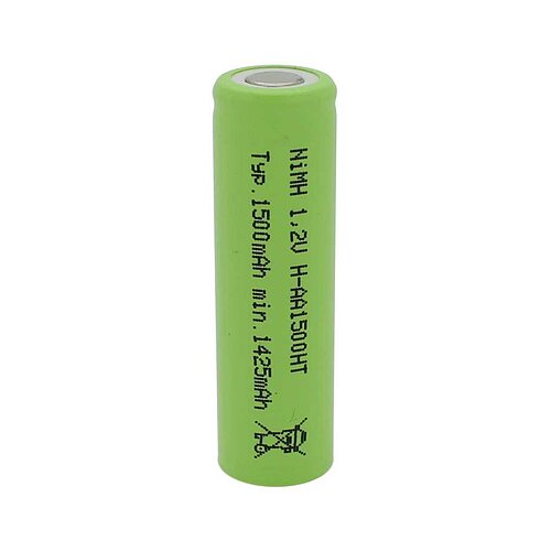 Mexcel H-AA1500H NiMH-Akku 1500mAh hochtemperaturfähig Mexcel H-AA1500H NiMH-Akku 1500mAh hochtemperaturfähig