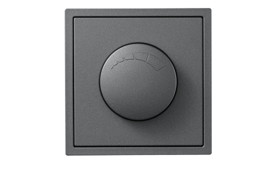 LED-Dimmer für elektronische Trafos McPower ''Shallow'' 250V~/300W, anthrazit