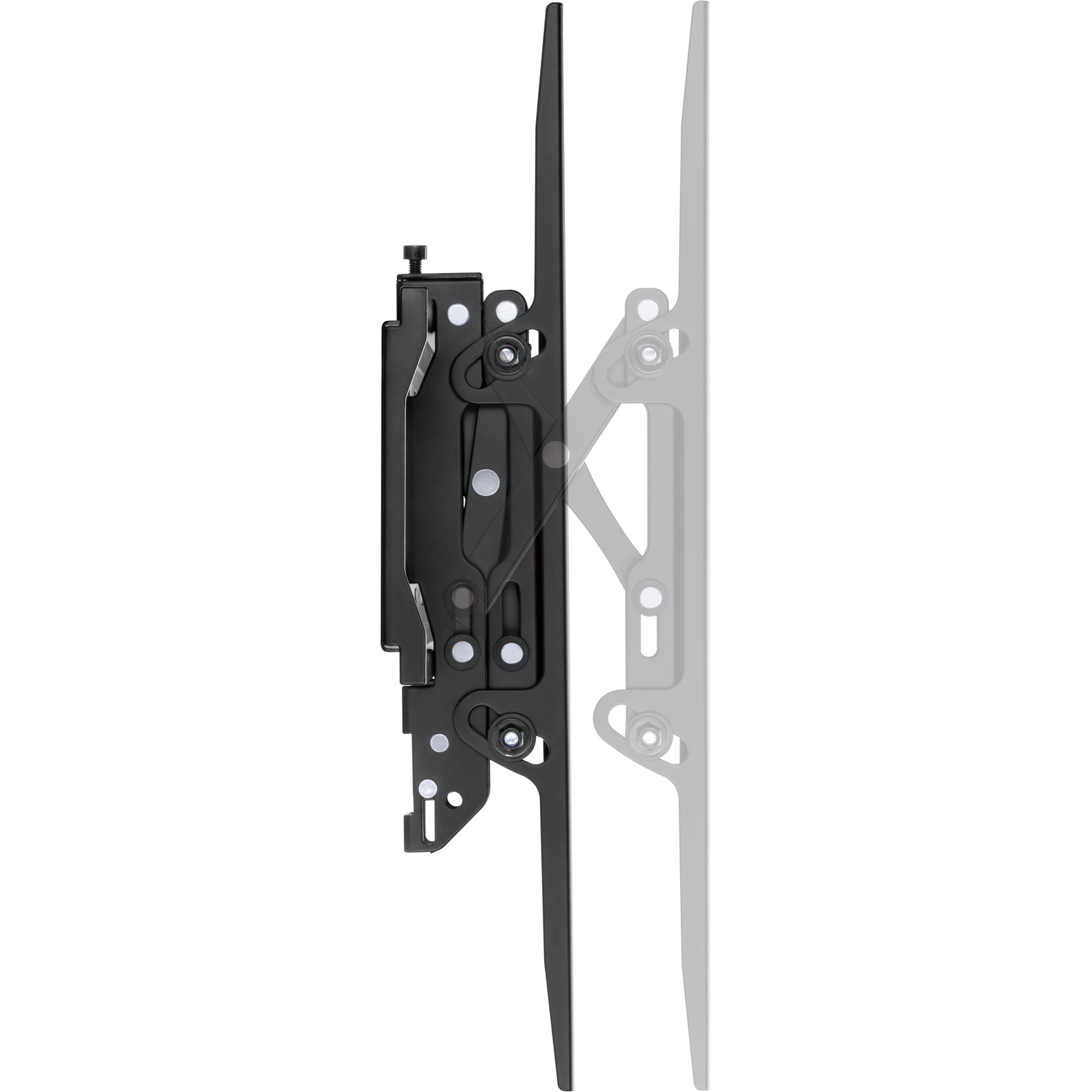 Inline® Schwerlast-TV-Wandhalterung, neigbar, für Flach-TV (37-80"), max. 75kg