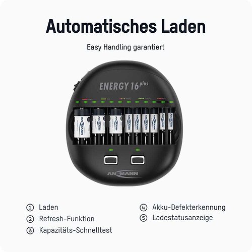 Ansmann Energy 16plus 1001-0004 Ansmann Energy 16plus 1001-0004