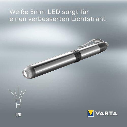 Varta Pen Light 16611 - ink. Batterie