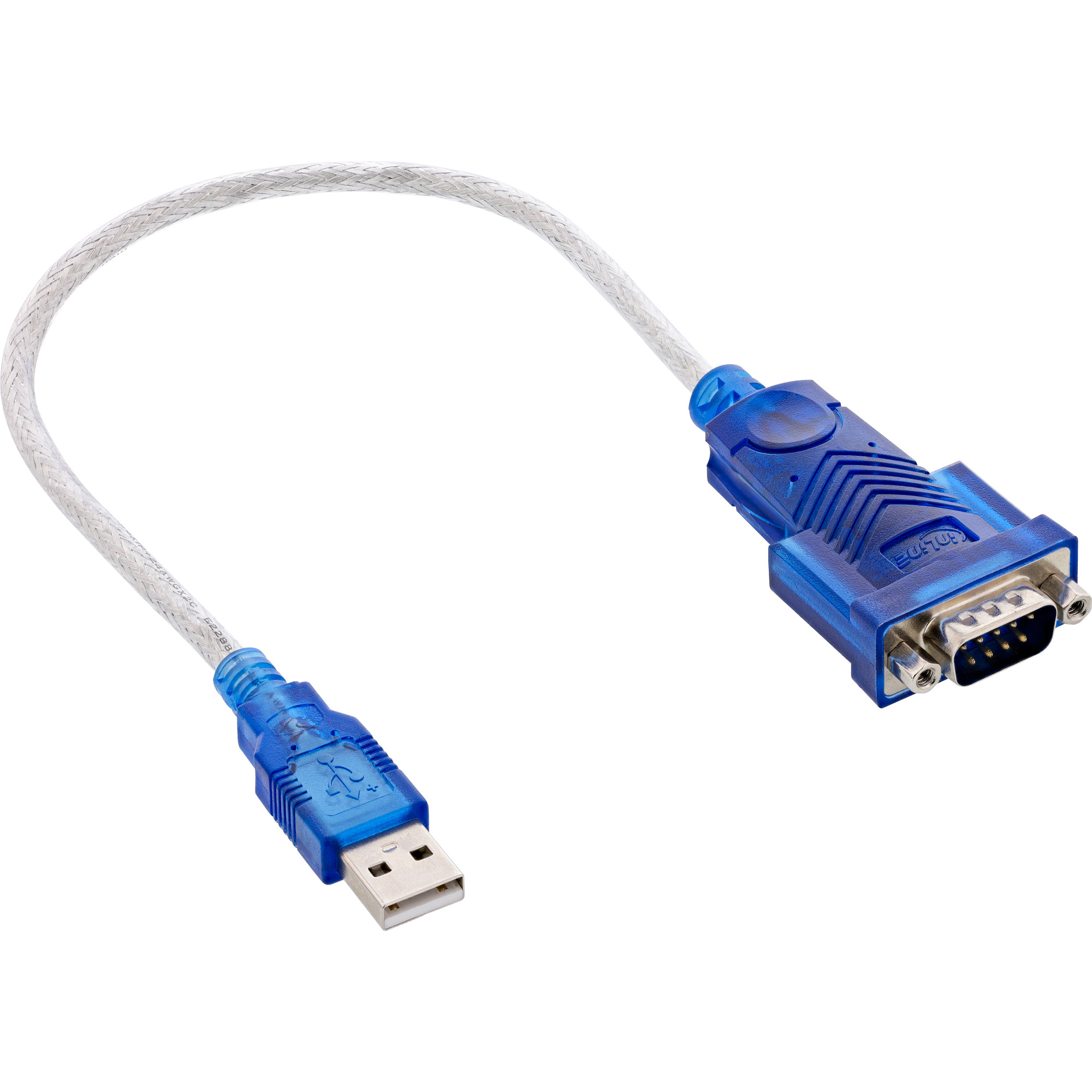 Inline® USB zu Seriell Adapterkabel, Stecker A an 9pol Sub D Stecker