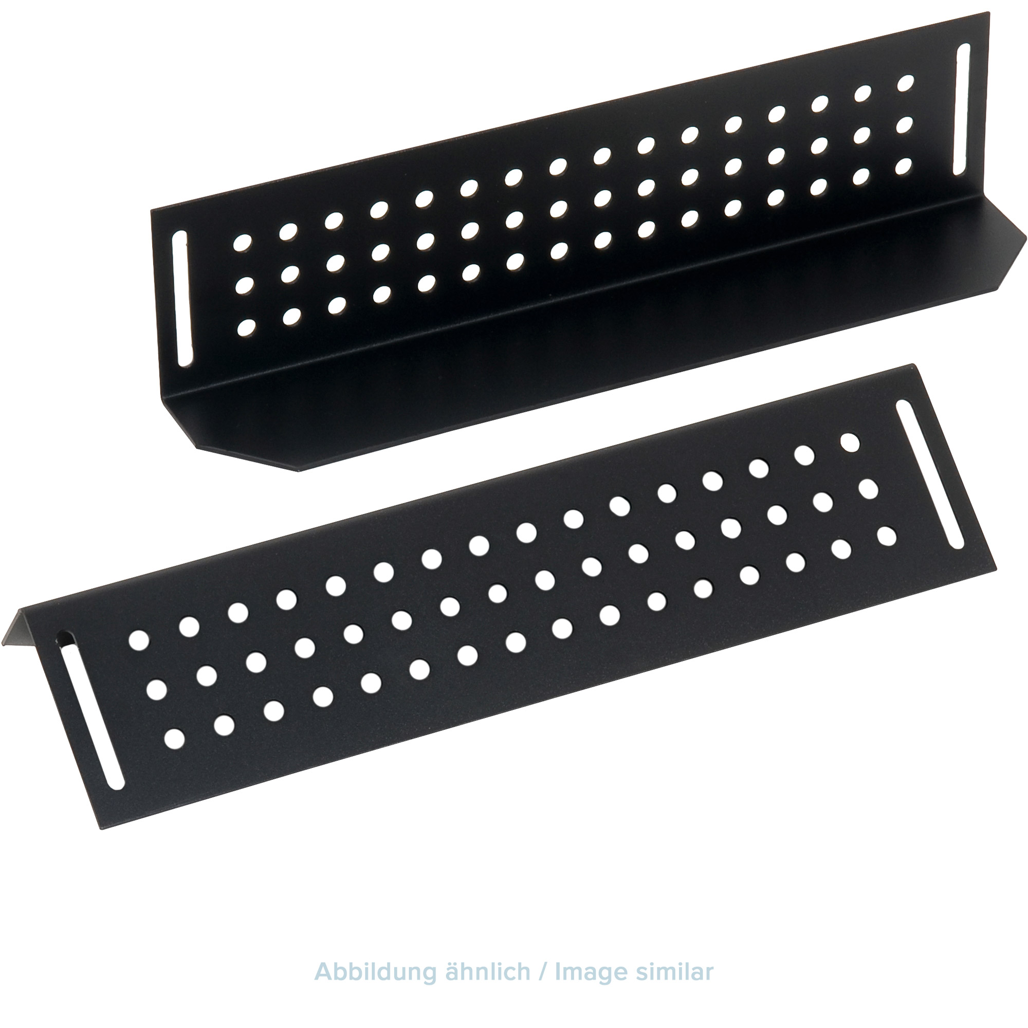 Triton RAB-NL-X02-X1 Schwerlastschienen 580mm, für 800mm Schranktiefe, schwarz