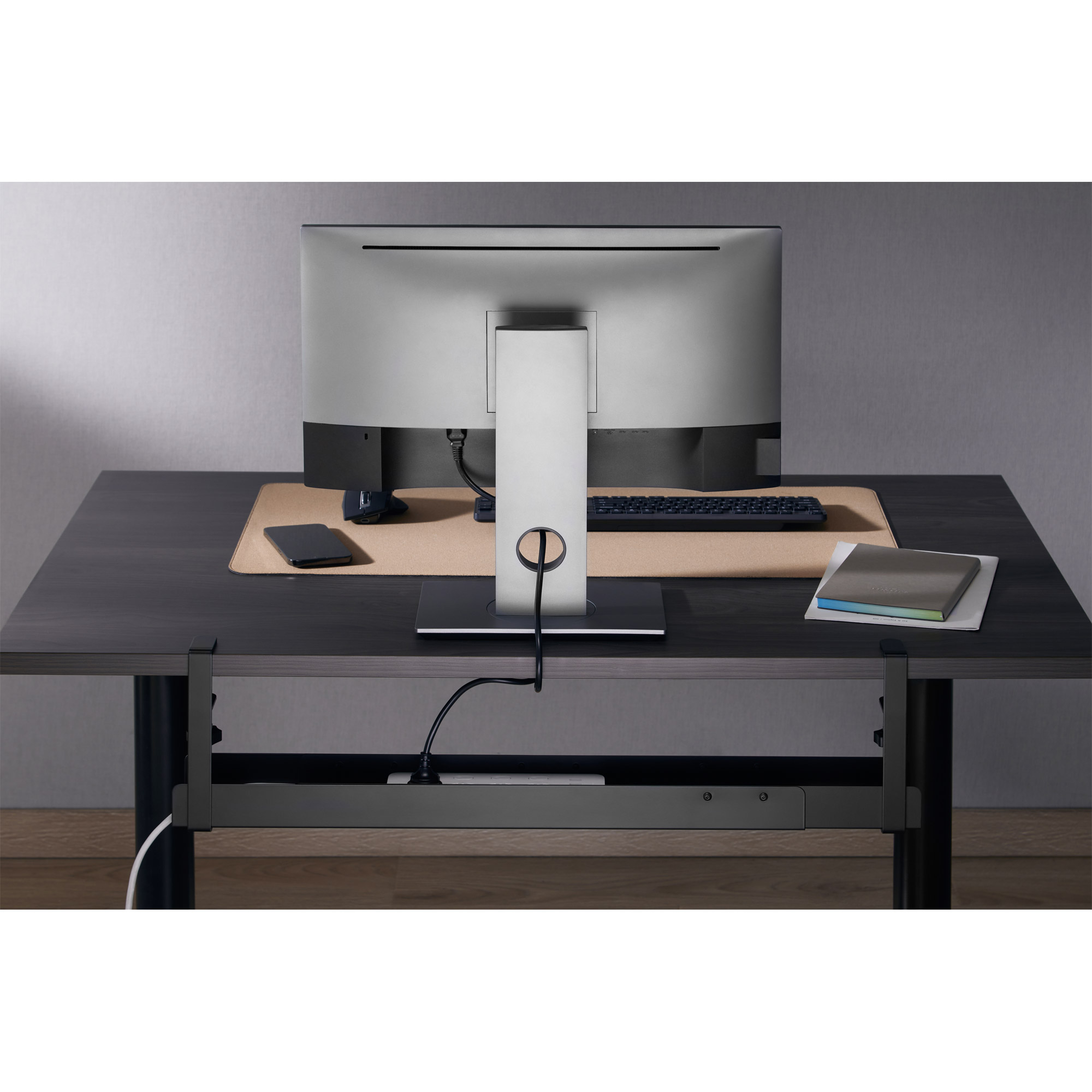 Inline® Universal Kabelführungsschiene, 3-Stufen 80/100/120cm