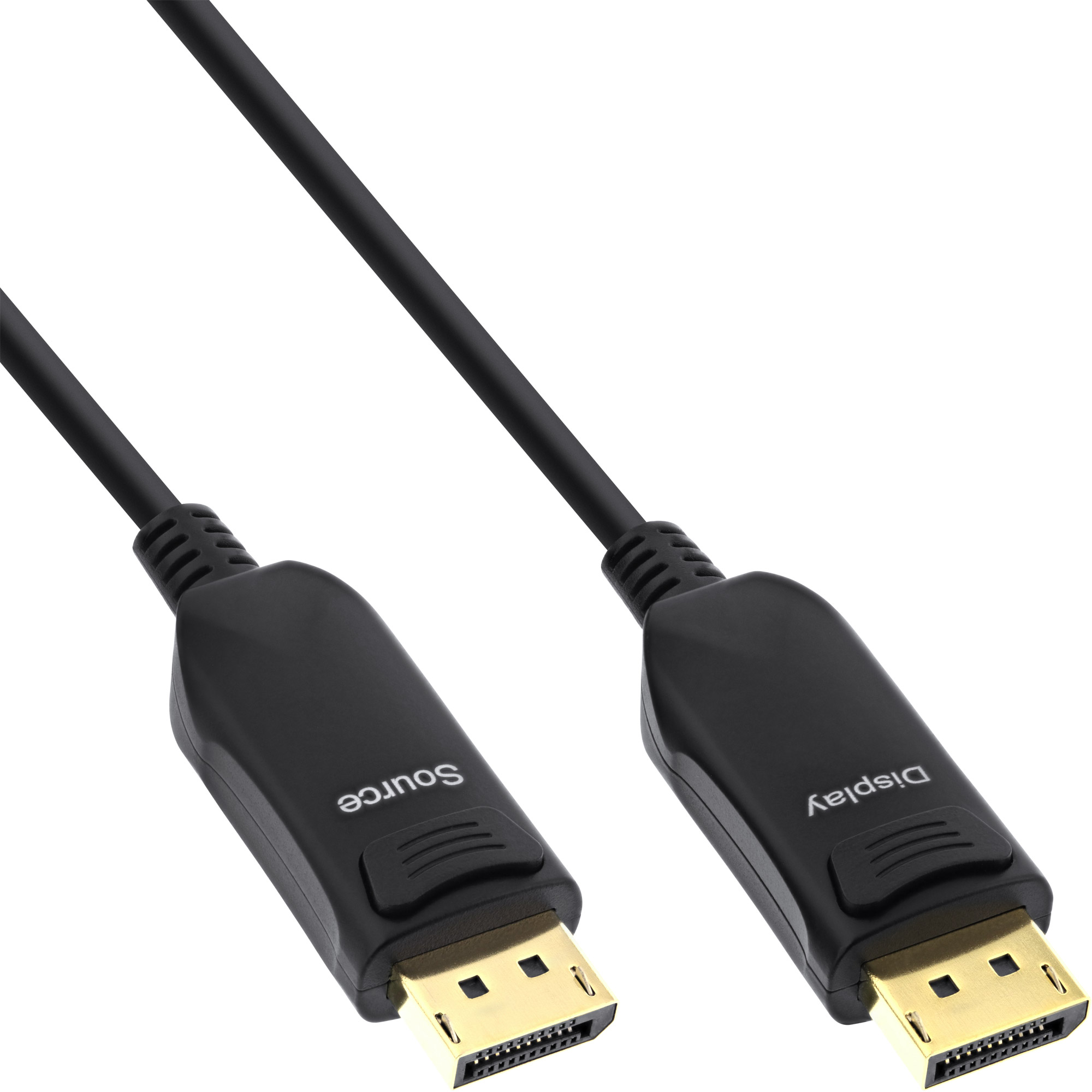 Inline® DisplayPort 1.4 AOC Kabel, 8K4K, schwarz, 25m Inline® DisplayPort 1.4 AOC Kabel, 8K4K, schwarz, 25m