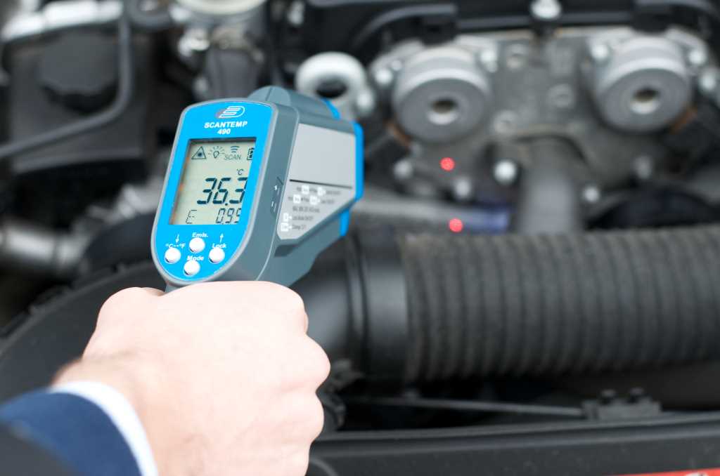 ScanTemp 490 Infrarot-Thermometer 31.1123K