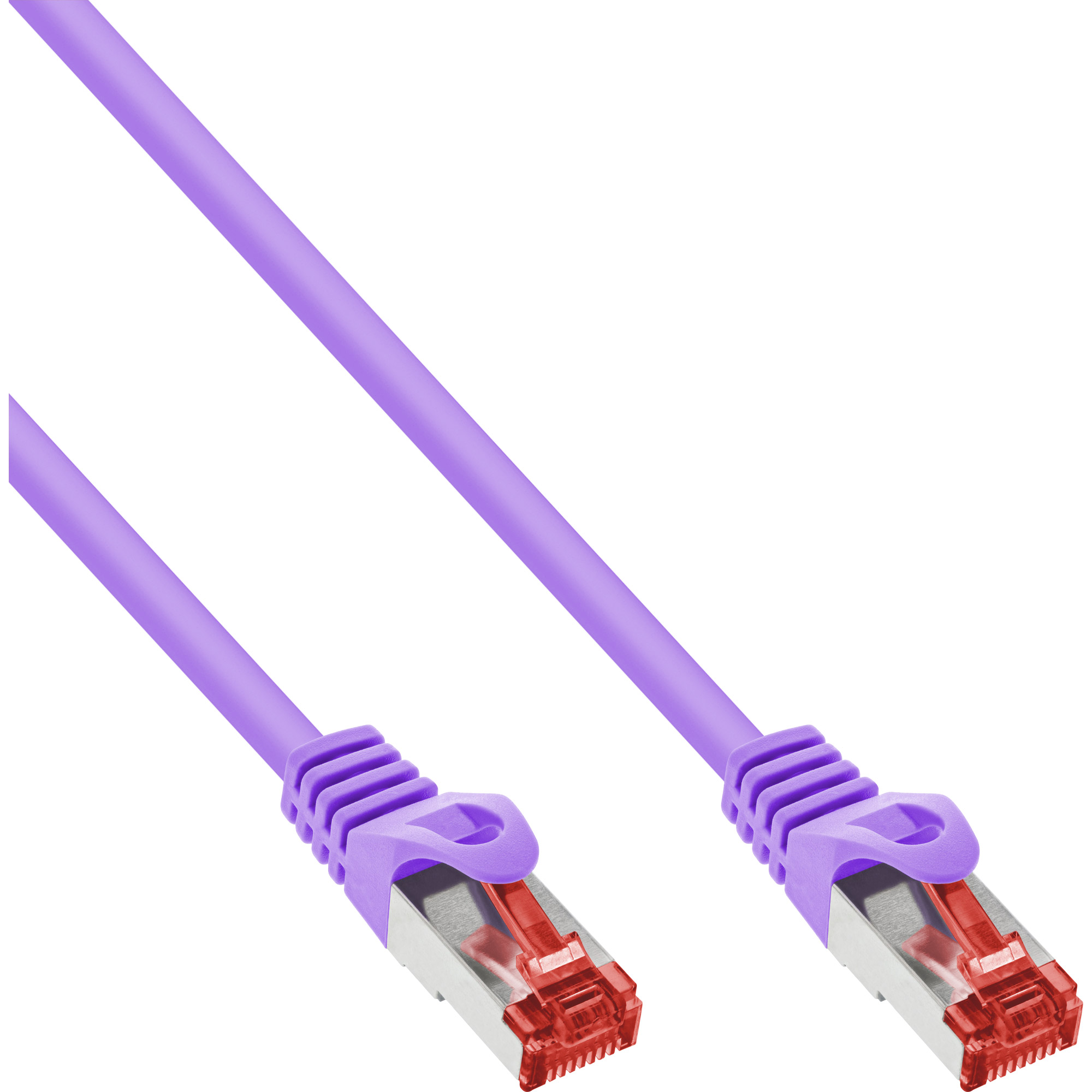 InLine Patchkabel - S/FTP (PiMf) - Cat.6 - 250MHz PVC Kupfer - Violett - 3m
