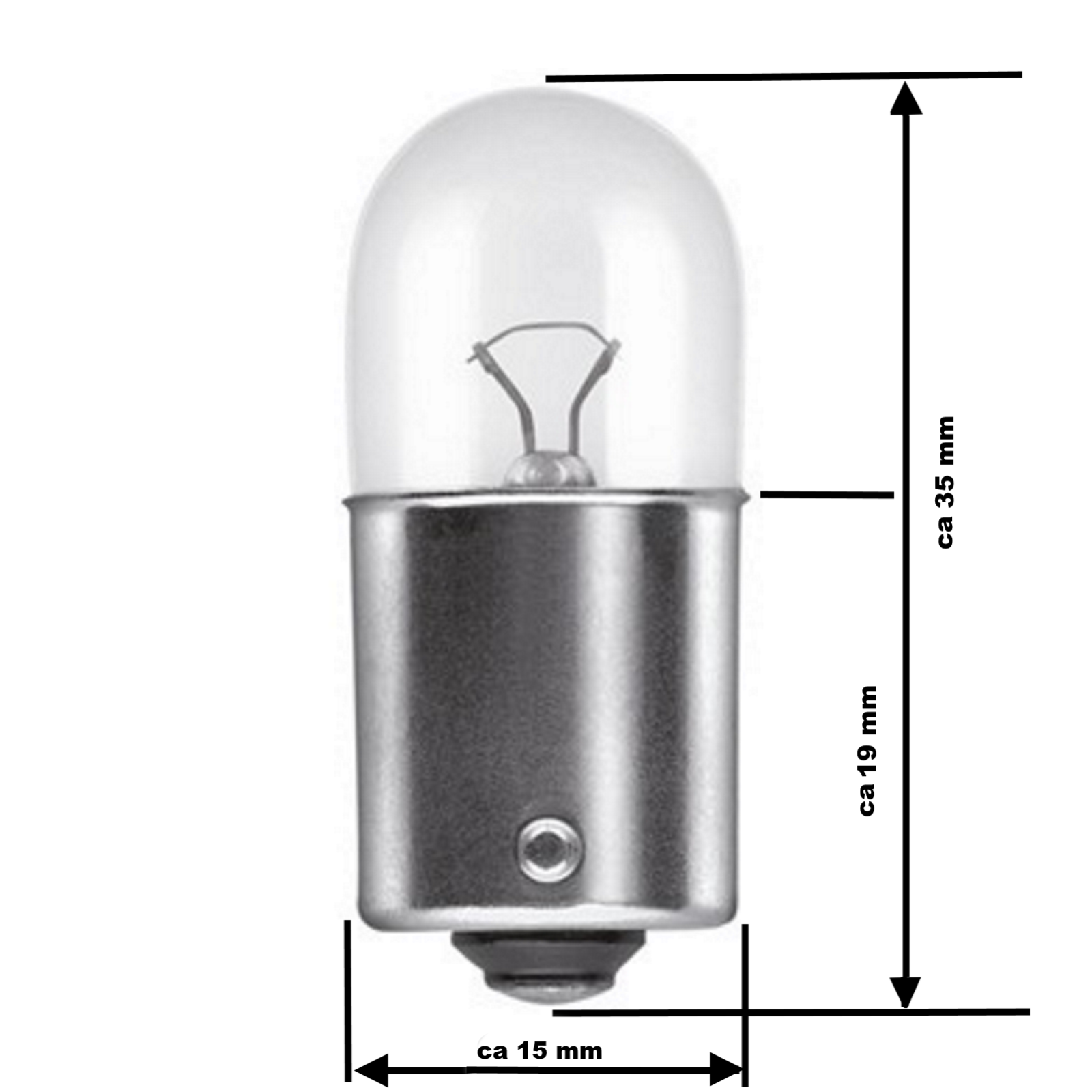 R10W 24V 10W BA15s STANDARD NARVA