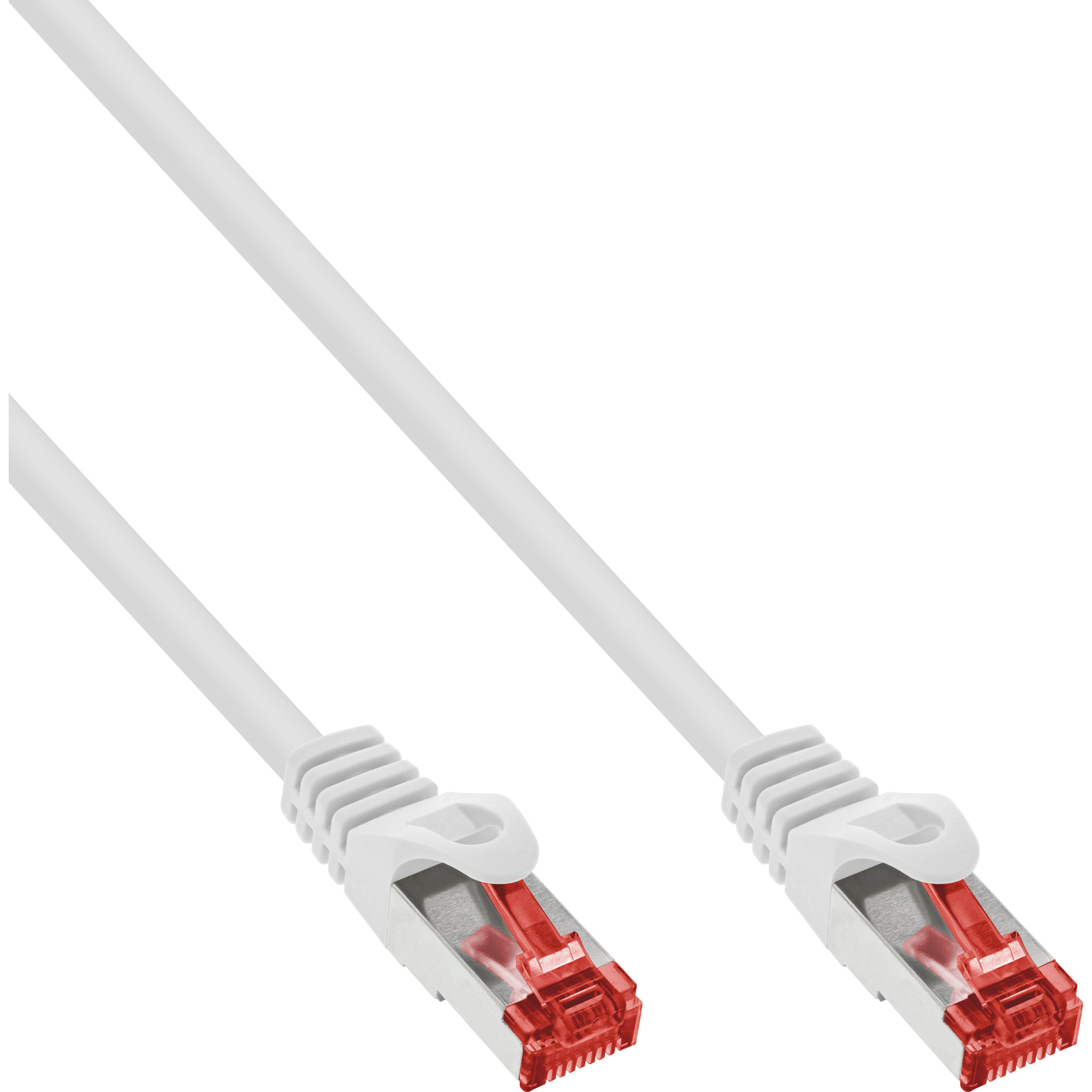 5m - 25er B-Pack InLine® Patchkabel, S/FTP, Cat.6, 250MHz, PVC, CU, weià 5m - 25er B-Pack InLine® Patchkabel, S/FTP, Cat.6, 250MHz, PVC, CU, weiÃ