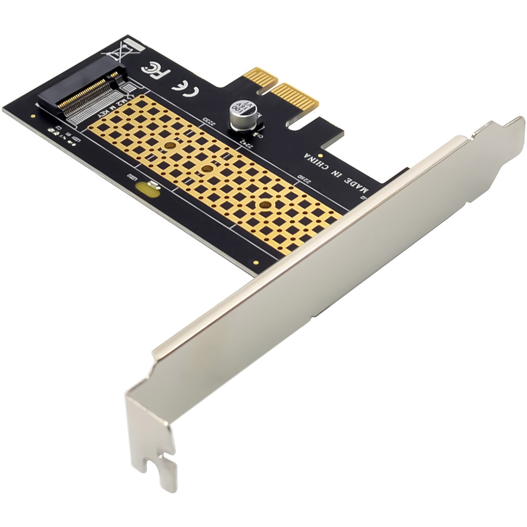 InLine® PCI Express Karte zu 1x intern NVMe M.2 Key M, PCIe x1 InLine® PCI Express Karte zu 1x intern NVMe M.2 Key M, PCIe x1