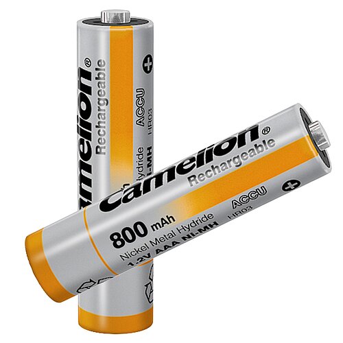 2x Camelion NiMH AAA Micro 800mAh HR03 Classic Akku 2x Camelion NiMH AAA Micro 800mAh HR03 Classic Akku