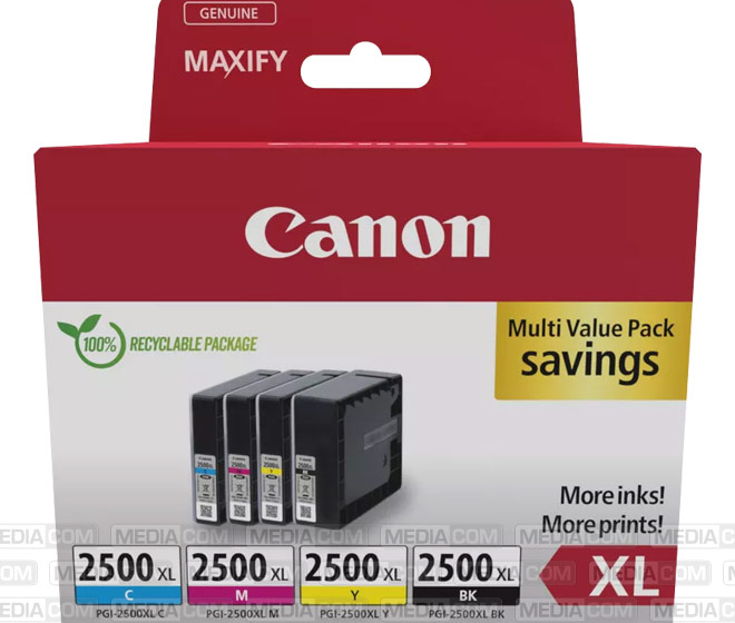 tinten multipack pgi 2500xl bk c m y tinten multipack pgi 2500xl bk c m y