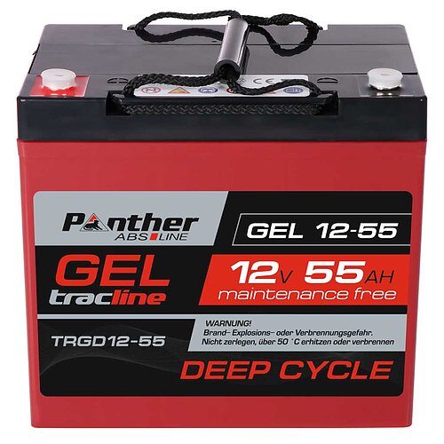 Panther tracline Gel Deep Cycle 12V 55Ah Panther tracline Gel Deep Cycle 12V 55Ah