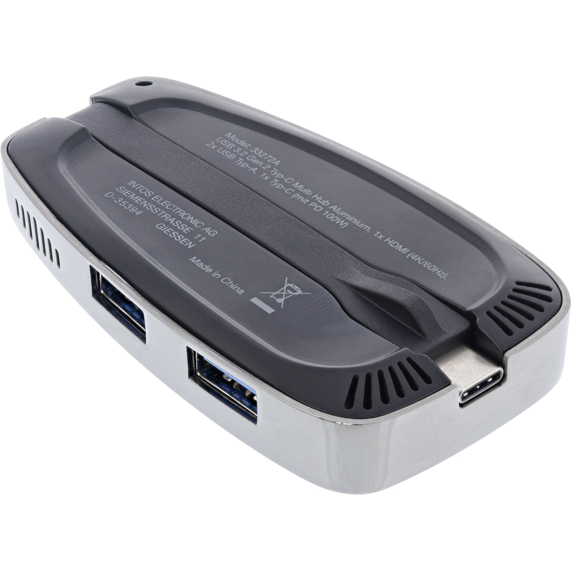 Inline® Multifunktions-Hub USB 3.2 Gen.2 USB-C (2xUSB-A + 1xHDMI + 1xUSB-C) Inline® Multifunktions-Hub USB 3.2 Gen.2 USB-C (2xUSB-A + 1xHDMI + 1xUSB-C)