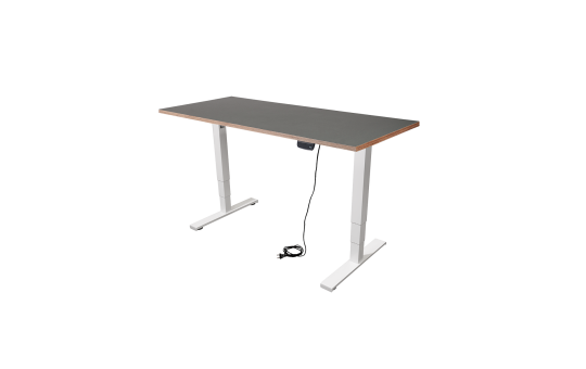 Schreibtisch imstande, business-w + Platte 120x60cm Iron