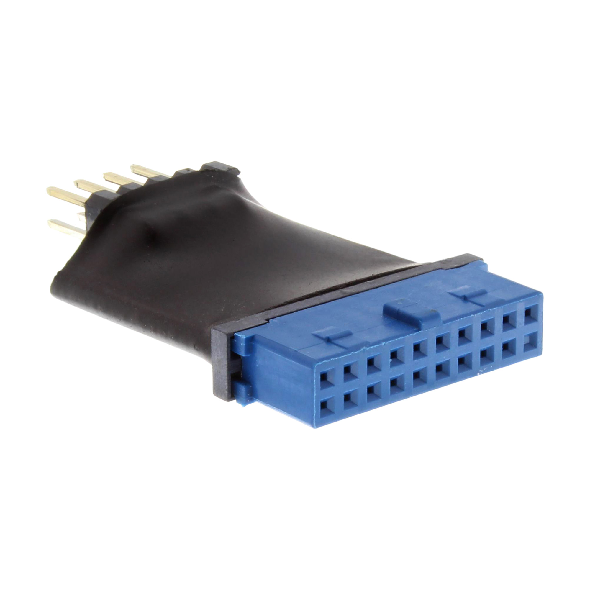 Inline® USB 3.0 zu 2.0 Adapter intern, USB 3.0 19pin auf USB 2.0 Pfostenstecker Inline® USB 3.0 zu 2.0 Adapter intern, USB 3.0 19pin auf USB 2.0 Pfostenstecker