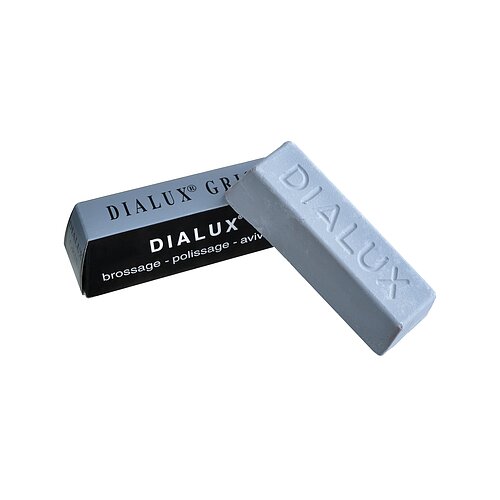Dialux Vorpolitur Grau ca.100g Pastenriegel - für Rostfreien Stahl