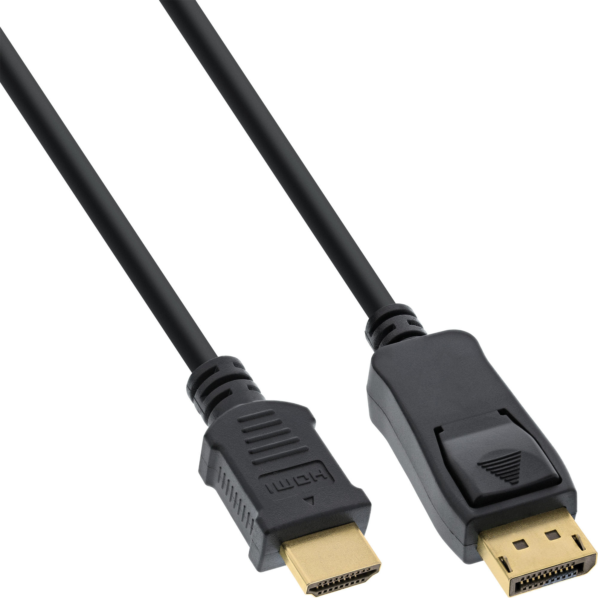 Inline® DisplayPort zu HDMI Konverter Kabel, schwarz, 3m