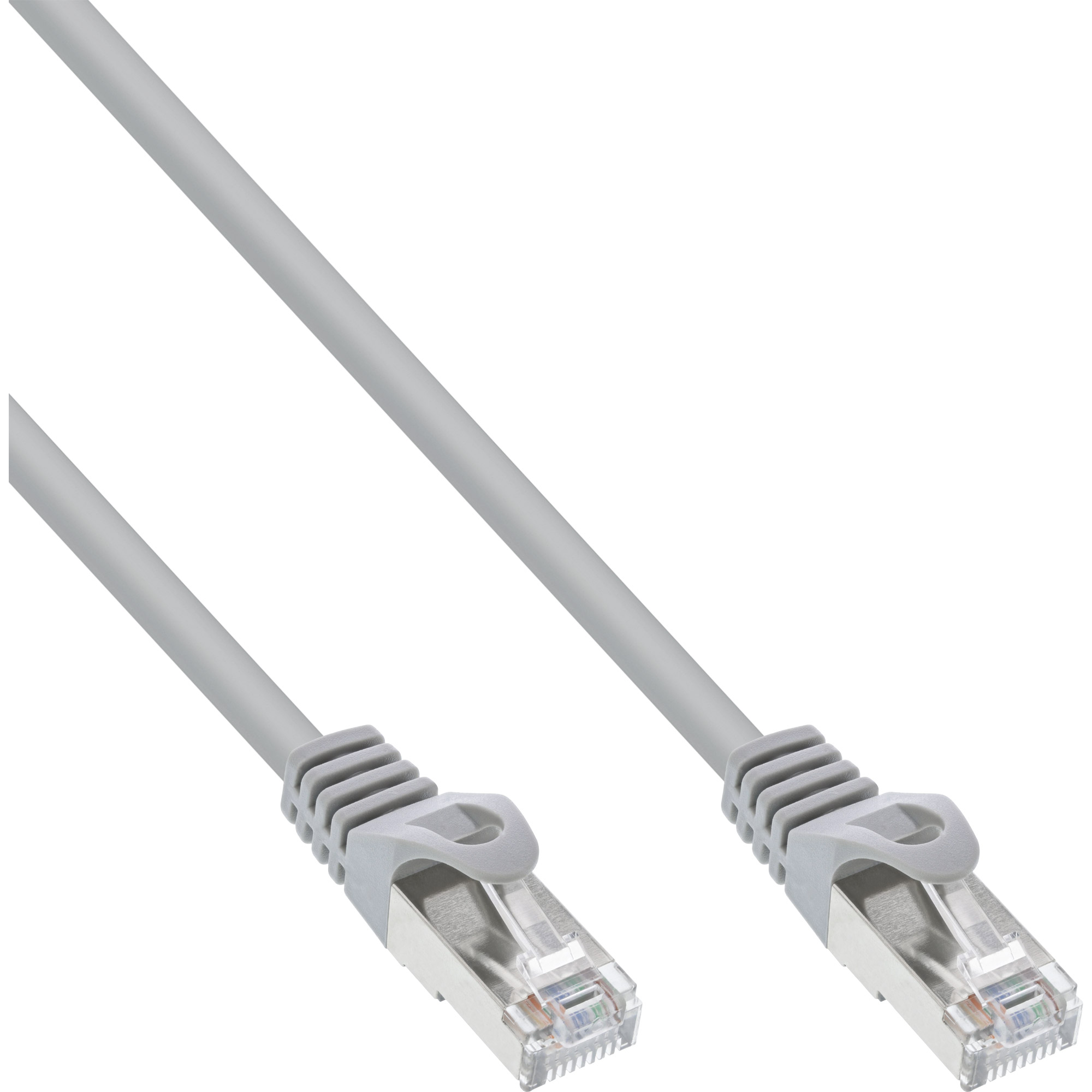 3m - 30er Bulk-Pack Inline® Patchkabel, F/UTP, Cat.5e, grau