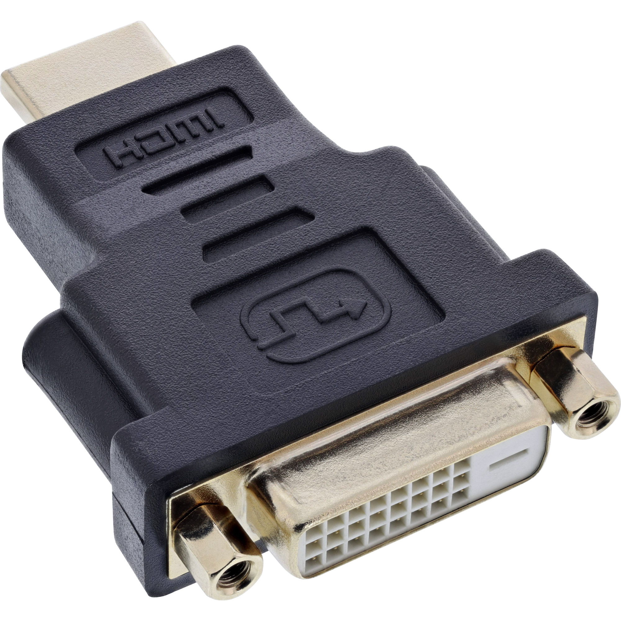 Inline® HDMI-DVI Adapter, HDMI Stecker auf DVI Buchse, 4K2K Inline® HDMI-DVI Adapter, HDMI Stecker auf DVI Buchse, 4K2K