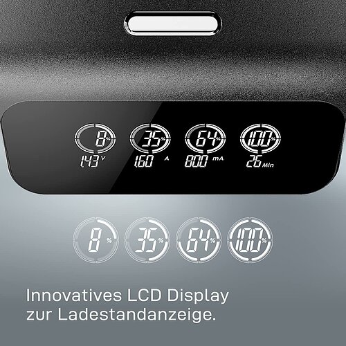 NiMH Akku Ultra Fast Ladegerät 8A Varta 57685 für AA Mignon AAA Micro