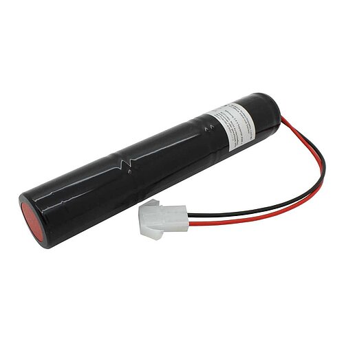 Notleuchtenakku NiCd 3,6V 4500mAh L1x3 Mono D mit 200mm Kabel einseitig und Stecker