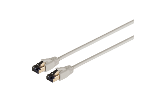 Patchkabel, Cat.8.1 F/FTP PIMF LSZH, grau, 3m