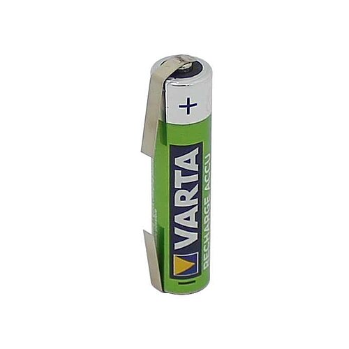 Varta 5703 Recharge Accu Power Micro NiMH 1000mAh mit Lötfahnen U-Form Varta 5703 Recharge Accu Power Micro NiMH 1000mAh mit Lötfahnen U-Form