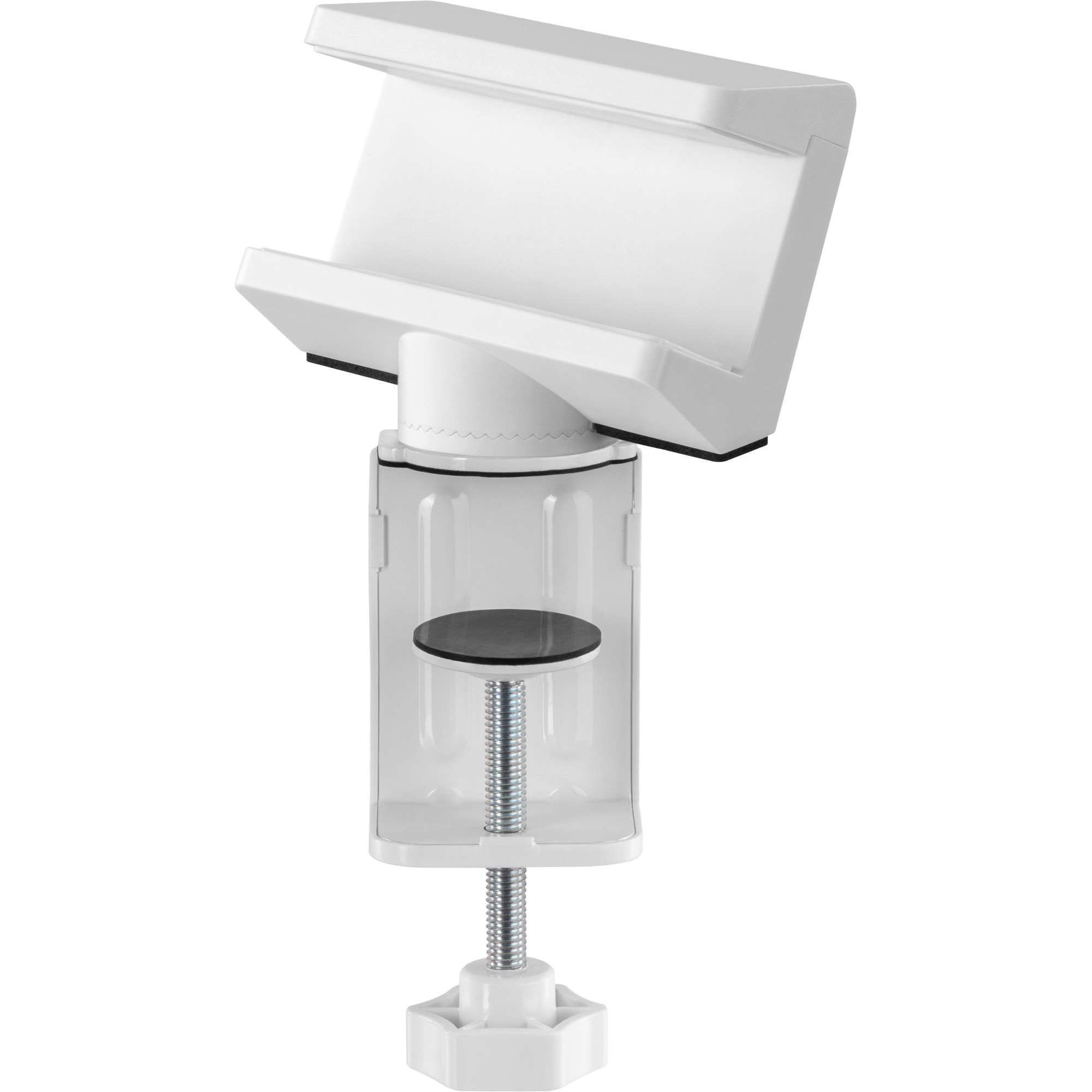 Inline® Tischklemme für Steckdosenleiste, drehbar, Schraubklemme, weiß