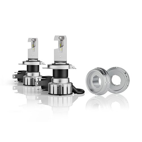 OSRAM NIGHT BREAKER® LED VINTAGE H4 + R2 3000K 2 Stück