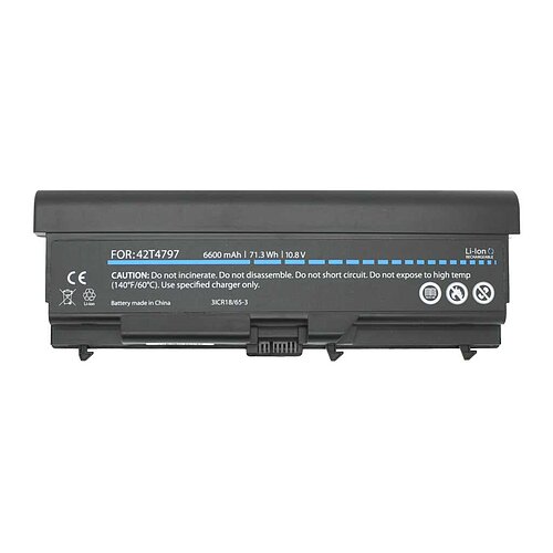 Laptopakku LiIon 10,8V 6600mAh ersetzt LENOVO 42T4235 Laptopakku LiIon 10,8V 6600mAh ersetzt LENOVO 42T4235