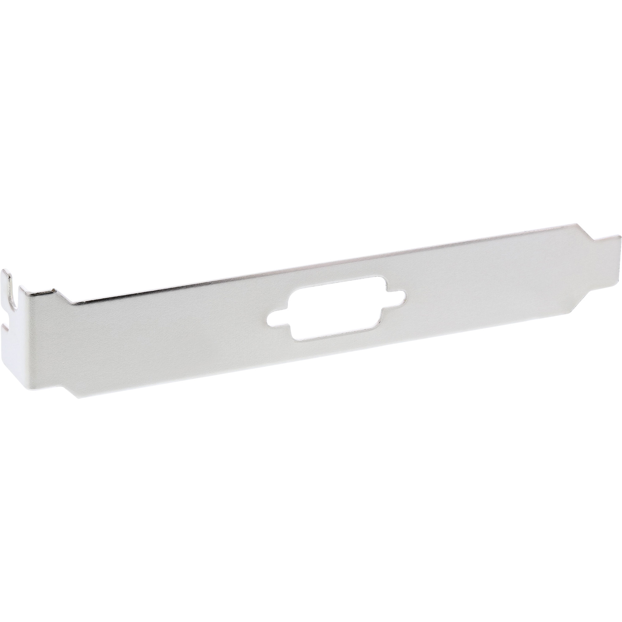 Inline® Slotblech, zur Befestigung von 9pol. Sub D Stecker oder Buchse, 4er Pack