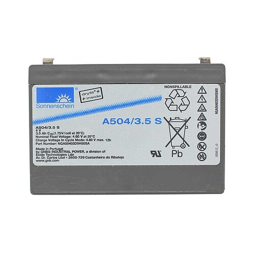Ersatzakku für Handleuchte Pb 4,0V 3500mAh ersetzt Eisemann 074550