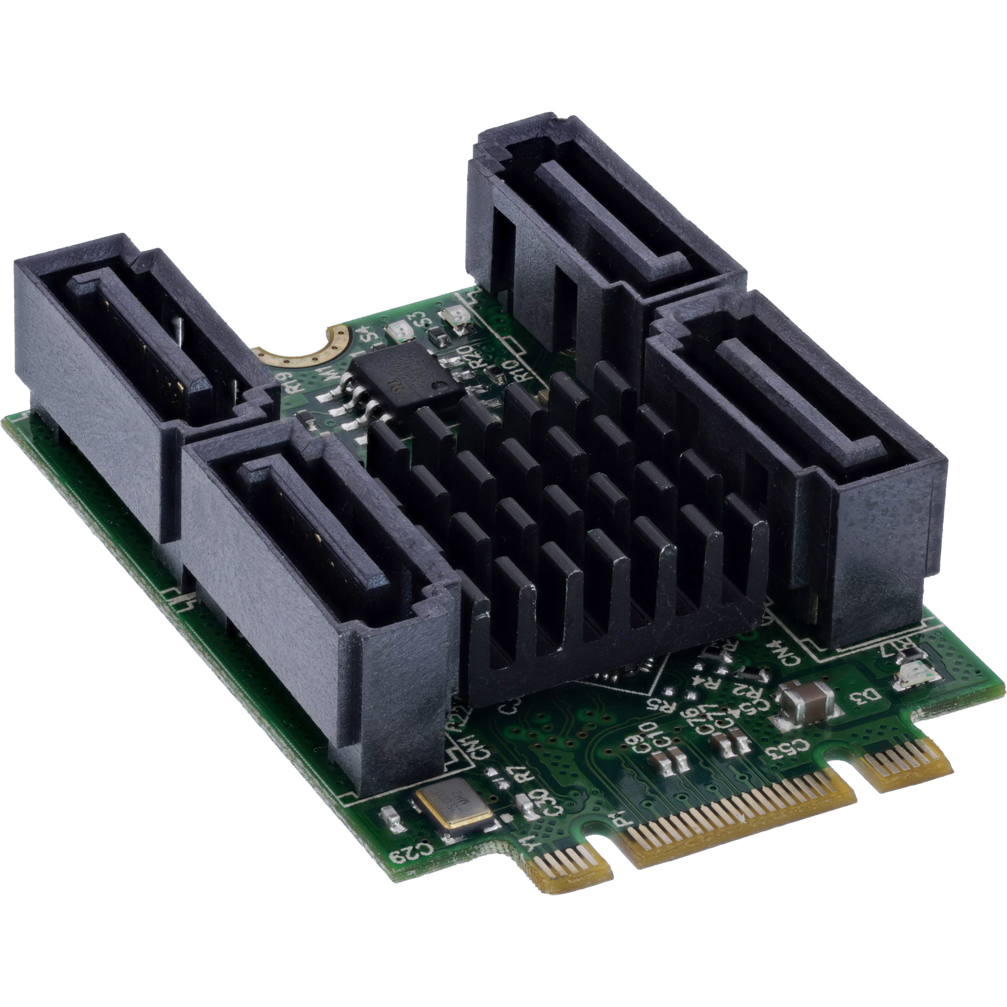 InLine® Schnittstellenkarte M.2 Key B+M zu 4x SATA Stecker, RAID, HyperDuo InLine® Schnittstellenkarte M.2 Key B+M zu 4x SATA Stecker, RAID, HyperDuo