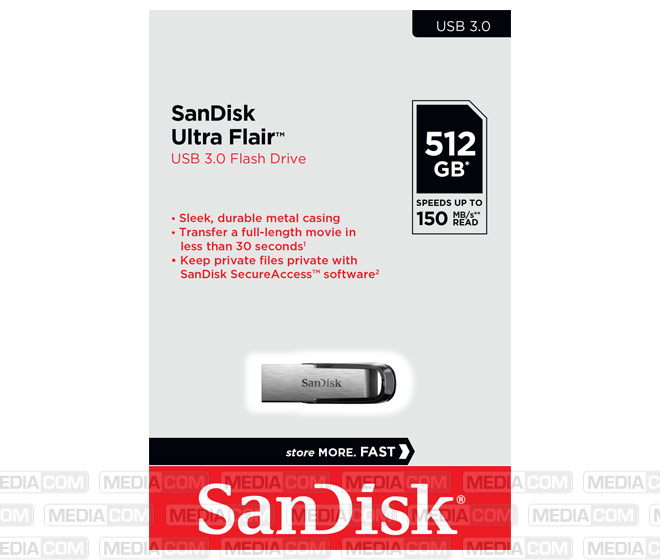 USB 3.0 Stick 512GB, Ultra Flair