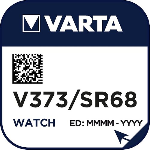 1x SR916SW SR68 373 Silberoxid Batterie Varta 1,55 V