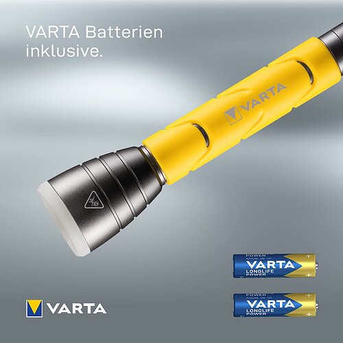 Varta Outdoor Sports F20 Taschenlampe 18628 - inkl. Batterien