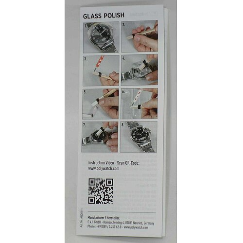 PolyGlas Polisch - Entfernt zuverlässig Kratzer aus Glas
