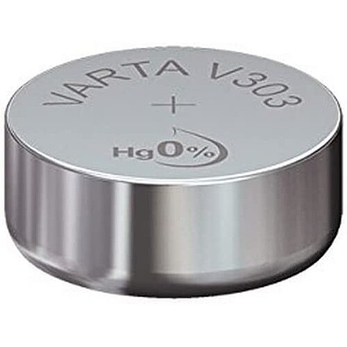 100x Varta SR44SW 303 Silberoxid Batterie 1,55V