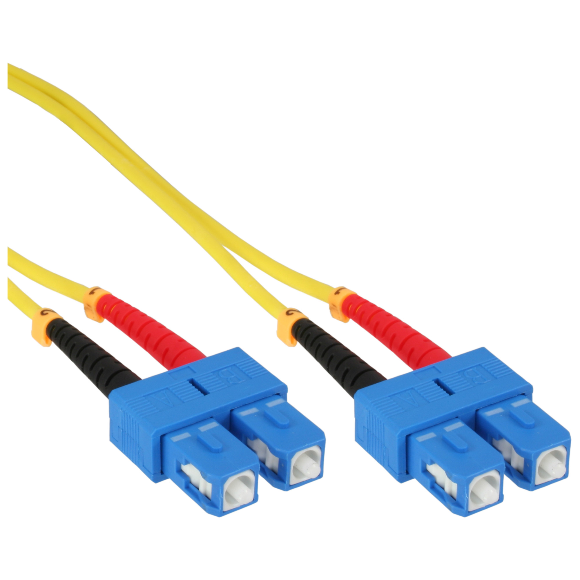 Inline® LWL Duplex Kabel, SC/SC, 9/125µm, OS2, 2m
