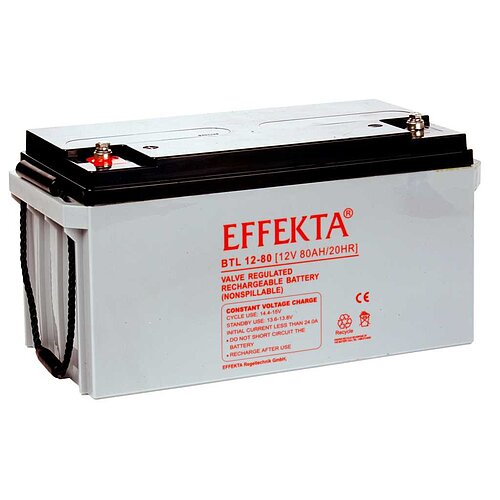 Effekta BTL12-80 12V 80Ah Longlife