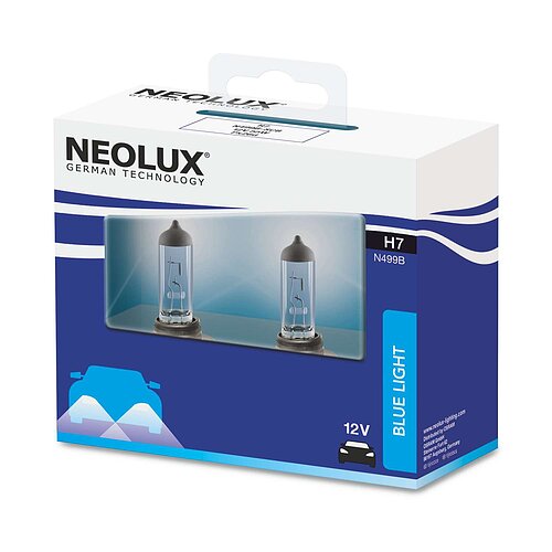 NEOLUX H7 12V 55W PX26d Blue Light 2 Stück