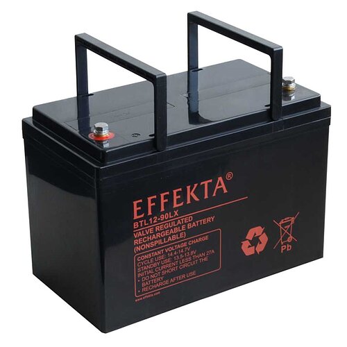 Effekta BTL12-90LX 12V 90Ah Longlife Effekta BTL12-90LX 12V 90Ah Longlife
