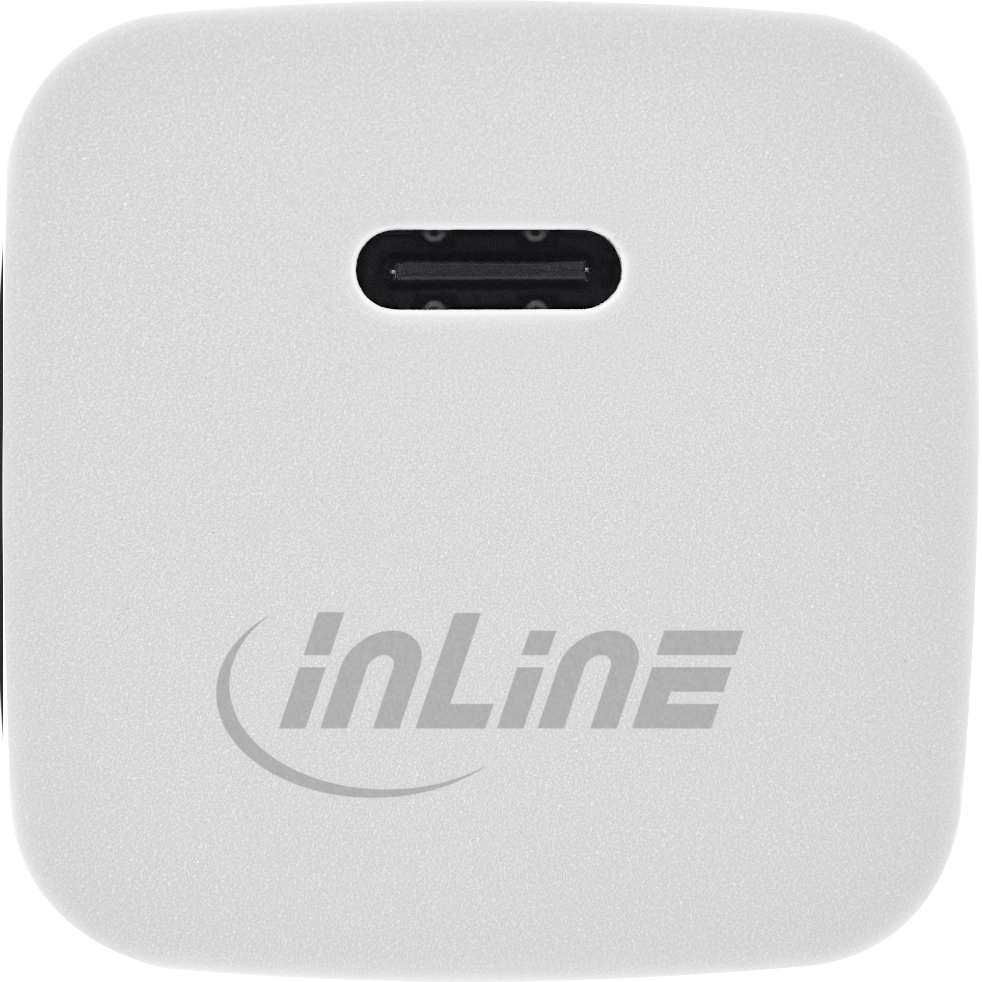 Inline® USB Netzteil Ladegerät Single USB-C, 33W, weiß Inline® USB Netzteil Ladegerät Single USB-C, 33W, weiß