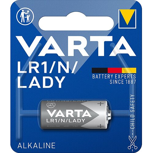 10x Varta LR1 N Lady Alkaline 1.5V Batterie